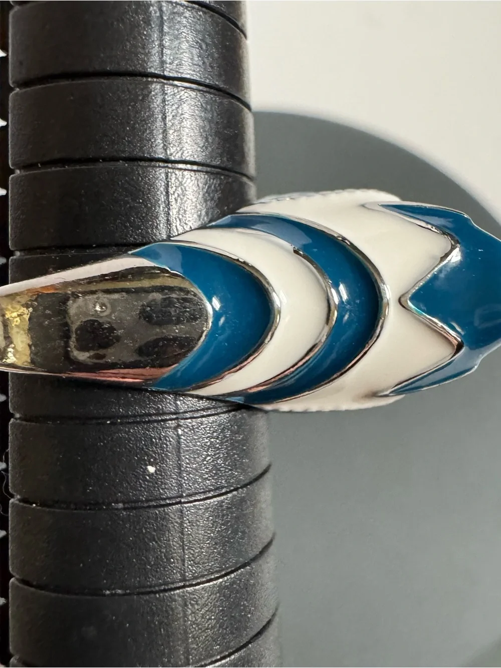 Star Wars Sterling Silver Ahsoka Lives Enamel Ring 925 Ahsoka Tano Clone Wars 8
